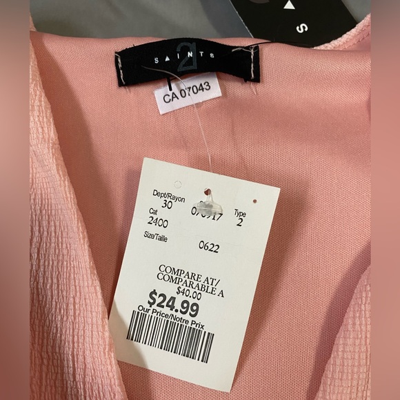 Pink summer dress - Picture 2 of 2